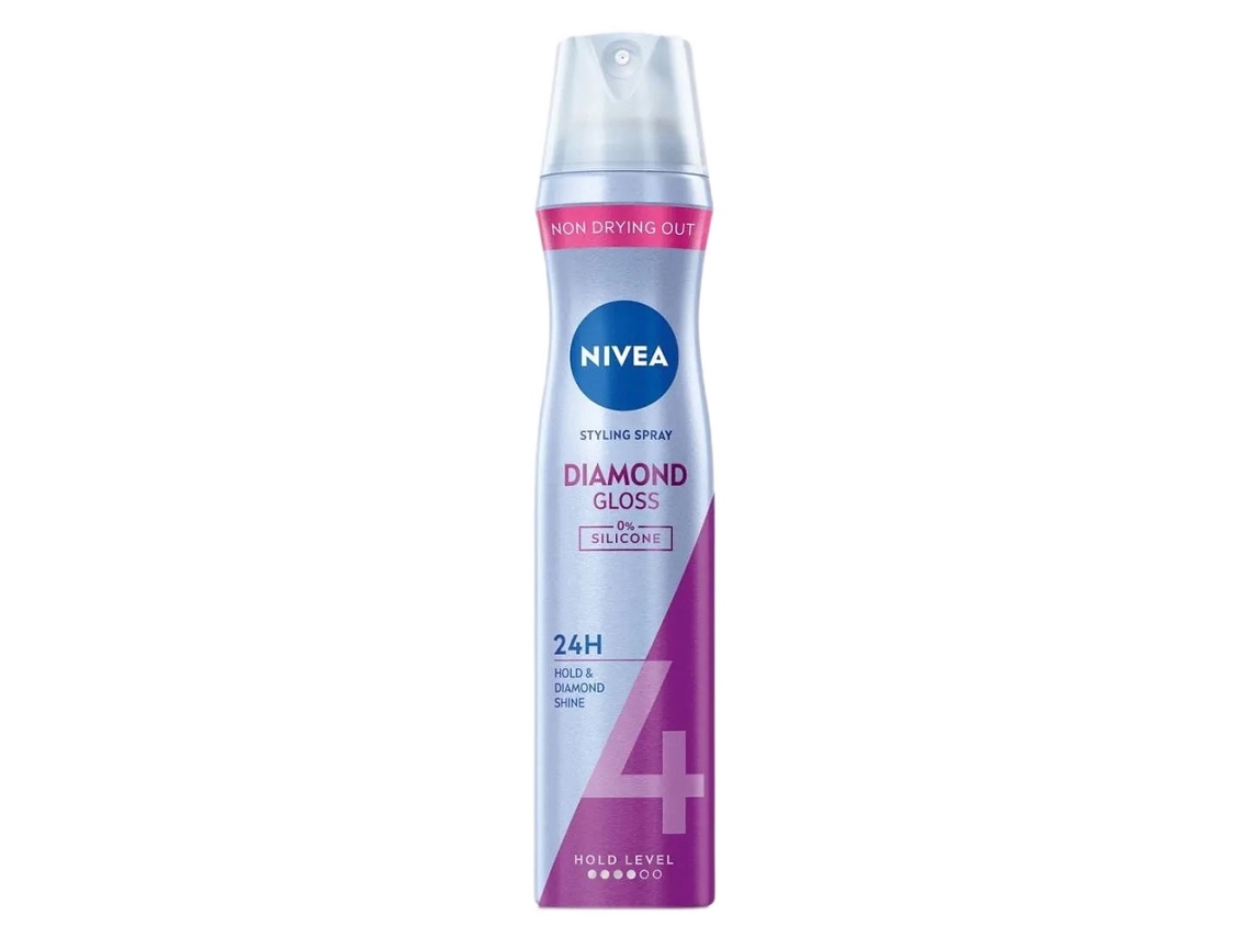 Laca para el cabello con fijación Diamond Gloss, 250 ml Nivea