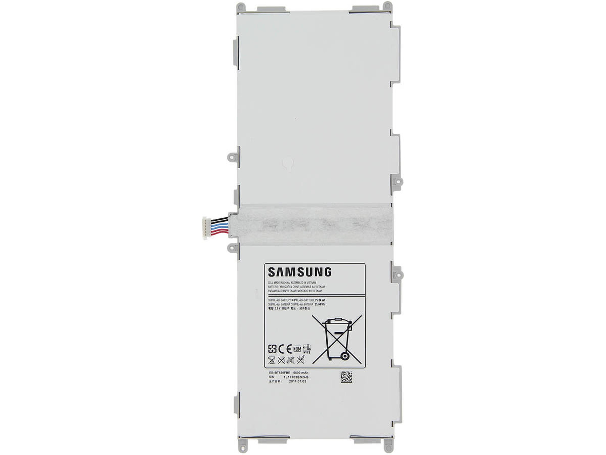 Batería SAMSUNG BAT-ORI-SAM-T530 (Para Samsung Galaxy Tab 4 - 10.1'' -  6800 mAh)