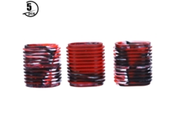 2026rebe-5pcs Mango Antideslizante Para Carrete De Pesca Cubierta Ergonómica Perilla Protectora De Caucho Multicolor Opcional Rojo Negro