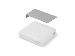 Báscula digital para café Mhw 3bomber Mini con temporizador, precisión de 2 kg/0,1 g, 3 modos, recargable mediante tipo C, portátil.