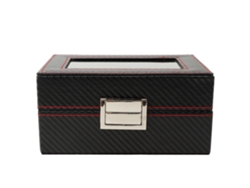Organizador De Estuche 3grids Con Cerradura Para Guardar Relojes De Viaje Portátiles
