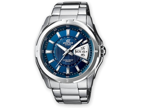 Reloj CASIO Edifice Hombre (Acero - Plateado)