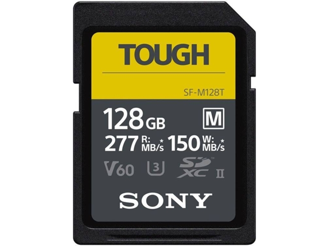 Tarjeta de Memoria SD SONY 128 GB 277 MB/S