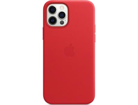 Funda MagSafe iPhone 12 / 12 Pro APPLE Piel Rojo