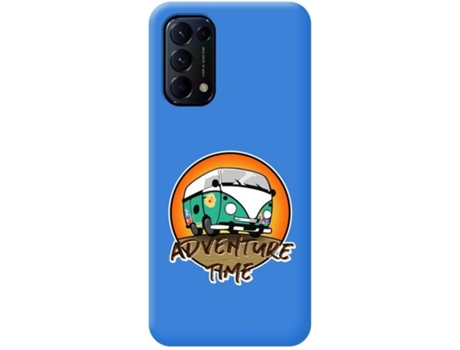Carcasa Oppo Find X3 Lite 5G TUMUNDOSMARTPHONE Adventure Time Azul