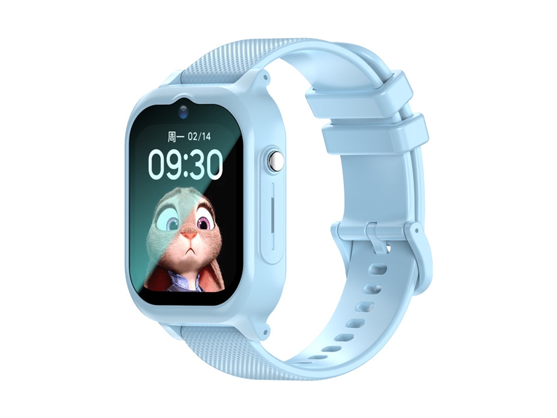 Reloj Con Teléfono 4g (azul), Estilo Banda Para El Cuello, Doble Uso Para Pagos, Posicionamiento E Inserción De Tarjeta Sim.