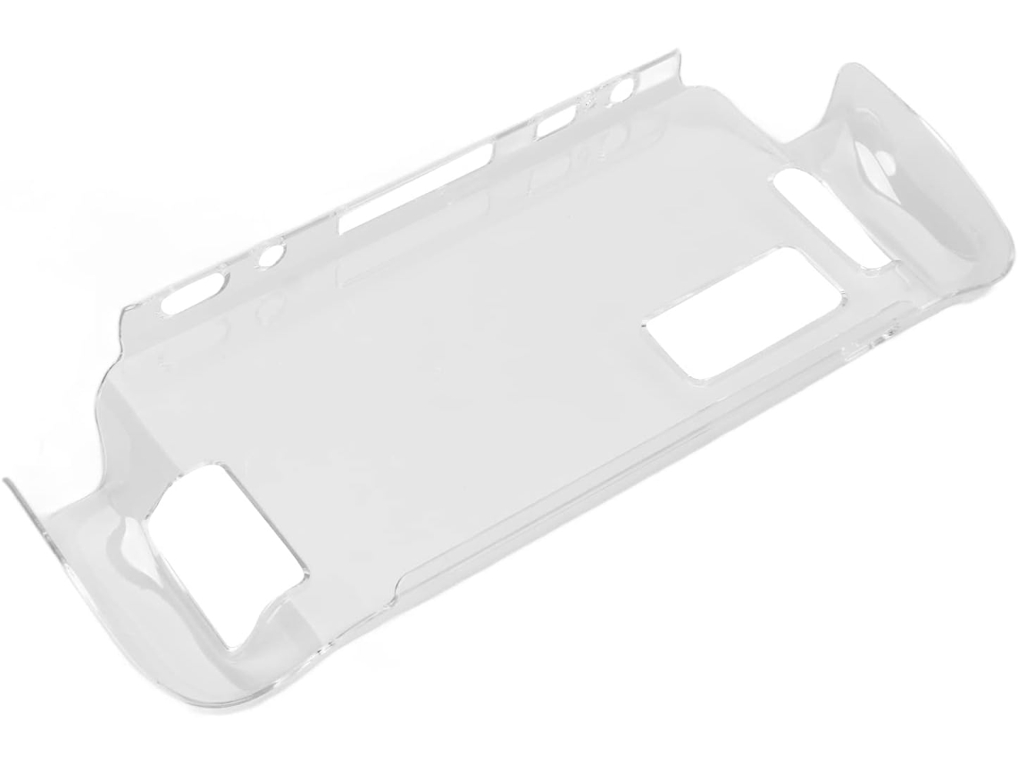 Carcasa Transparente Impact Clear Para Consola De Juegos Steam Deck - Absorción De Impactos, Resistente A La Decoloración Y Fácil De Usar.