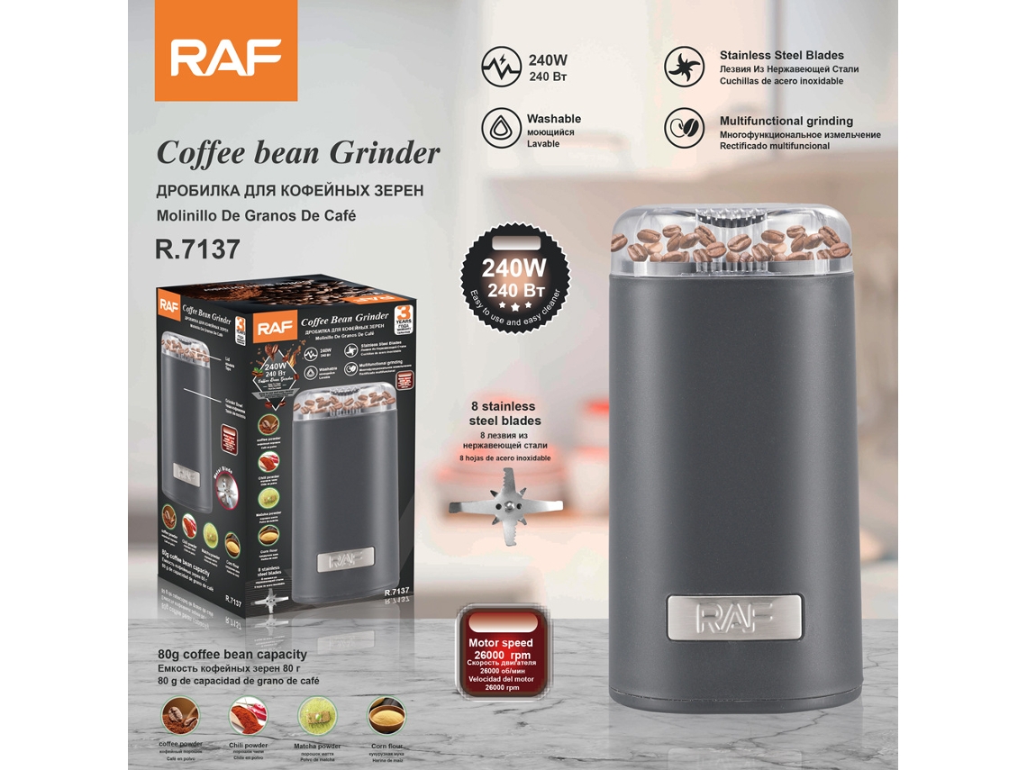 Molinillo De Café Eléctrico Multifuncional - Molinillo De Café Portátil Para Uso Doméstico