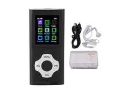 Mp3 Player Hifi Sem Perda Com Tela Tft 1.8 Polegadas, Portátil, Bateria Longa, Cartão 8gb Incluído