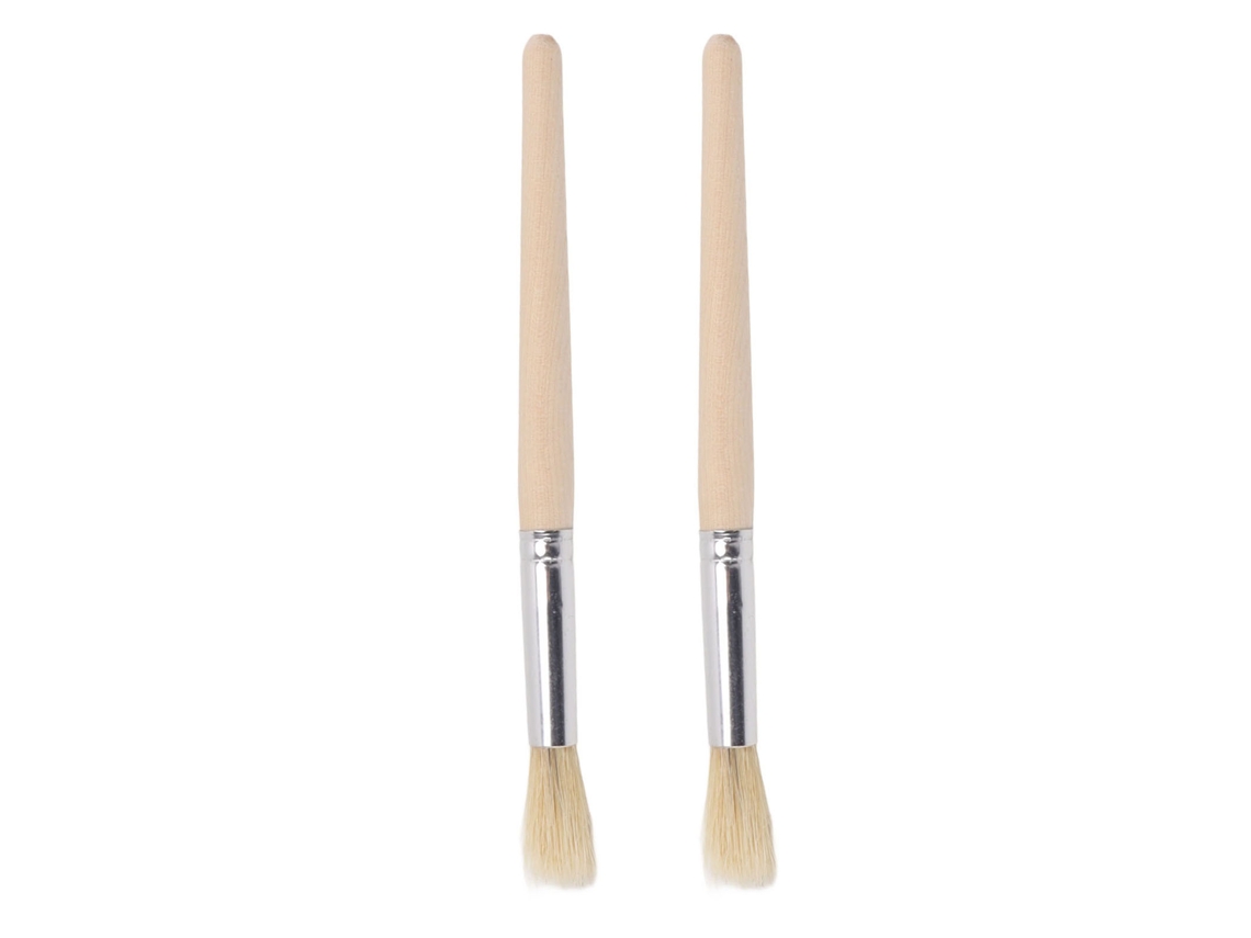 2 Cepillos De Madera Para Limpiar Máquinas De Café Y Molinillos. Herramienta De Limpieza Para La Cocina Y El Hogar.