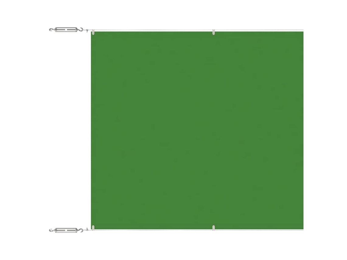 Maison Exclusive - Toldo Vertical Verde Claro 100x1200 Cm Tela Oxford