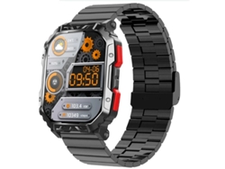Reloj inteligente con Bluetooth, llamadas, triple protección, diseño impermeable para exteriores, monitorización de frecuencia cardíaca Yizhood