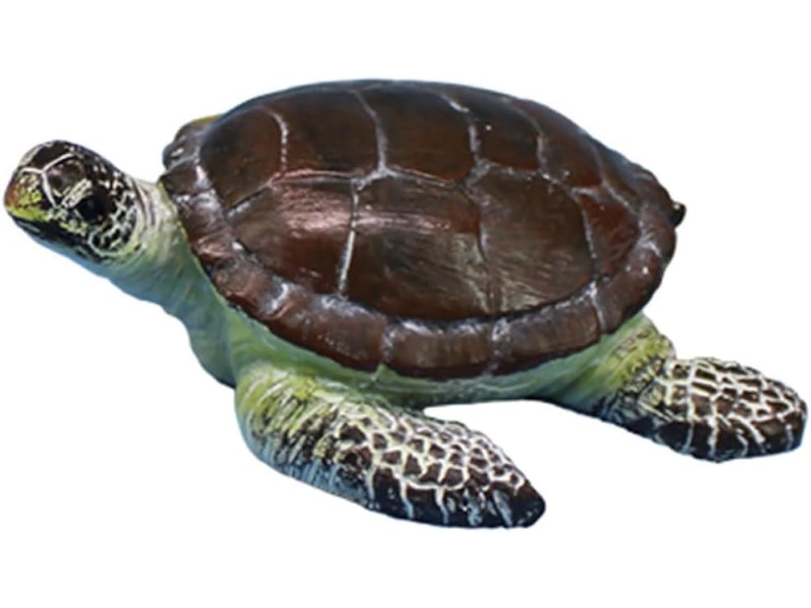 Figura Decorativa De Tortuga De Resina, Adorno En Miniatura Para Jardín De Hadas.