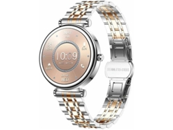 Reloj inteligente Bestvite 1.2tft I109 con Bluetooth y llamadas, color plateado