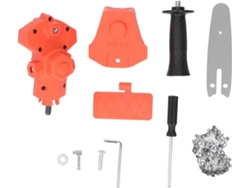 Adaptador De Taladro Eléctrico Con Cabezal De Conversión Para Motosierra Portátil (naranja)
