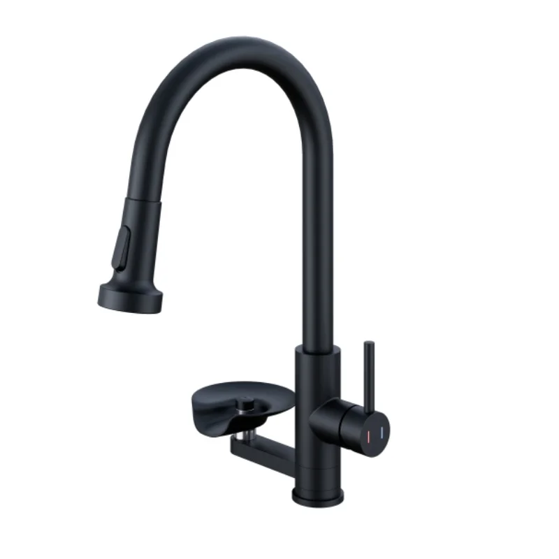 Grifo extensible con arandela en forma de copa, grifo para fregadero de cocina MDUG