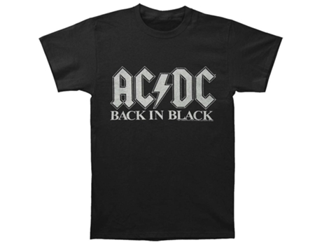 Camiseta ROCKINSTONE AC/DC Back In Black (M)