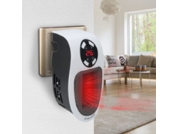 Mini Calentador Compacto con Ventilador para Escritorios y Mesas - Calentador de Espacio 500W con Control Remoto HB013 HB066 S/BRAND