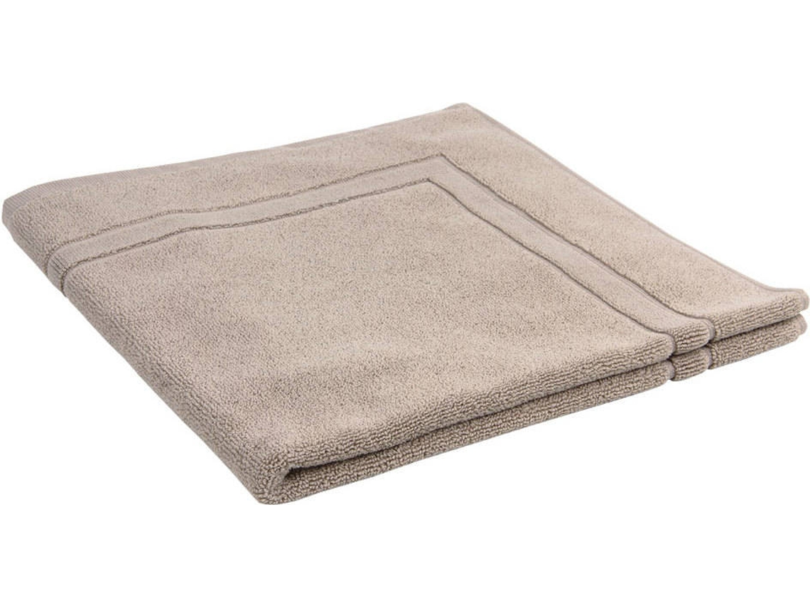 Alfombra Baño Beige Gr.1000 Modelo Abisinia 60X60Cm