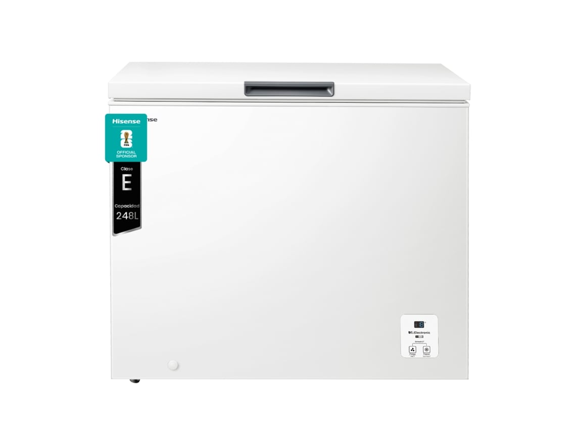 Congelador Horizontal HISENSE FT321D4AWLE (Estático - 96.3 cm - 248 L - Blanco)
