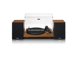 Tocadiscos con Amplificador Bluetooth Integrado y Dos Altavoces Externos Ls-480Wd Madera LENCO