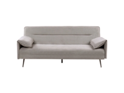 Sofá Cama Beliani Vayla en Tela Gris 198x96x85
