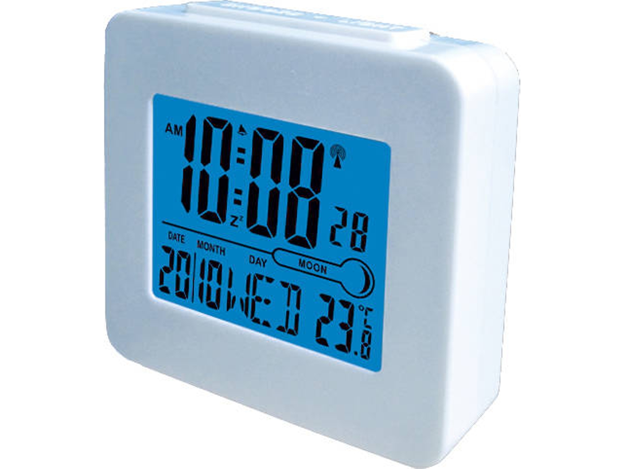 Despertador DENVER ELECTRONICS REC-34 Blanco