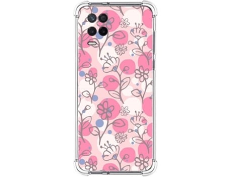Carcasa Realme 8 5G TUMUNDOSMARTPHONE Dibujos Antigolpes Flores 07 Multicolor
