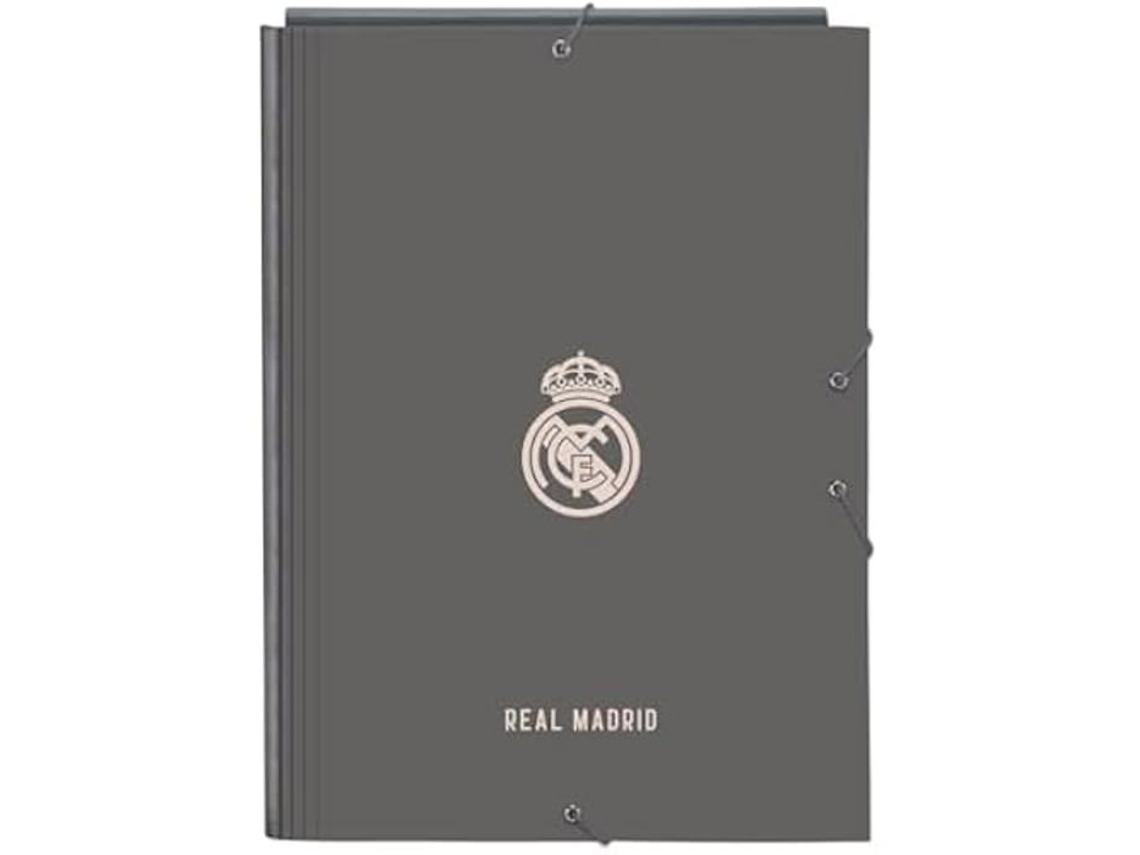 Carpeta archivadora Real Madrid CF Gris A4