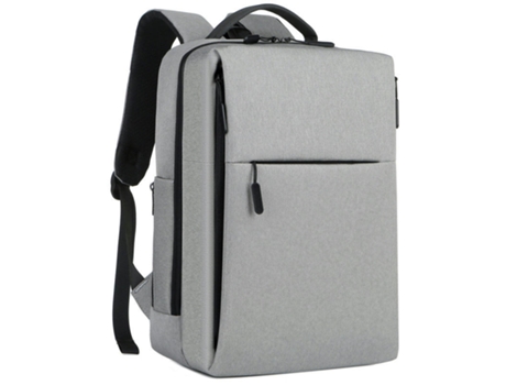 Mochila Mochila para computadora Mochila Escolar para Estudiantes para Hombres Mochila de Carga Impermeable-Bolsillo Gris Claro