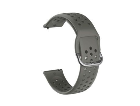 Correa de Silicona 22mm orificios redondos transpirables con pasador de liberación rápida para Samsung Galaxy Watch3 45mm SM-R840/Garmin Vivoactive...
