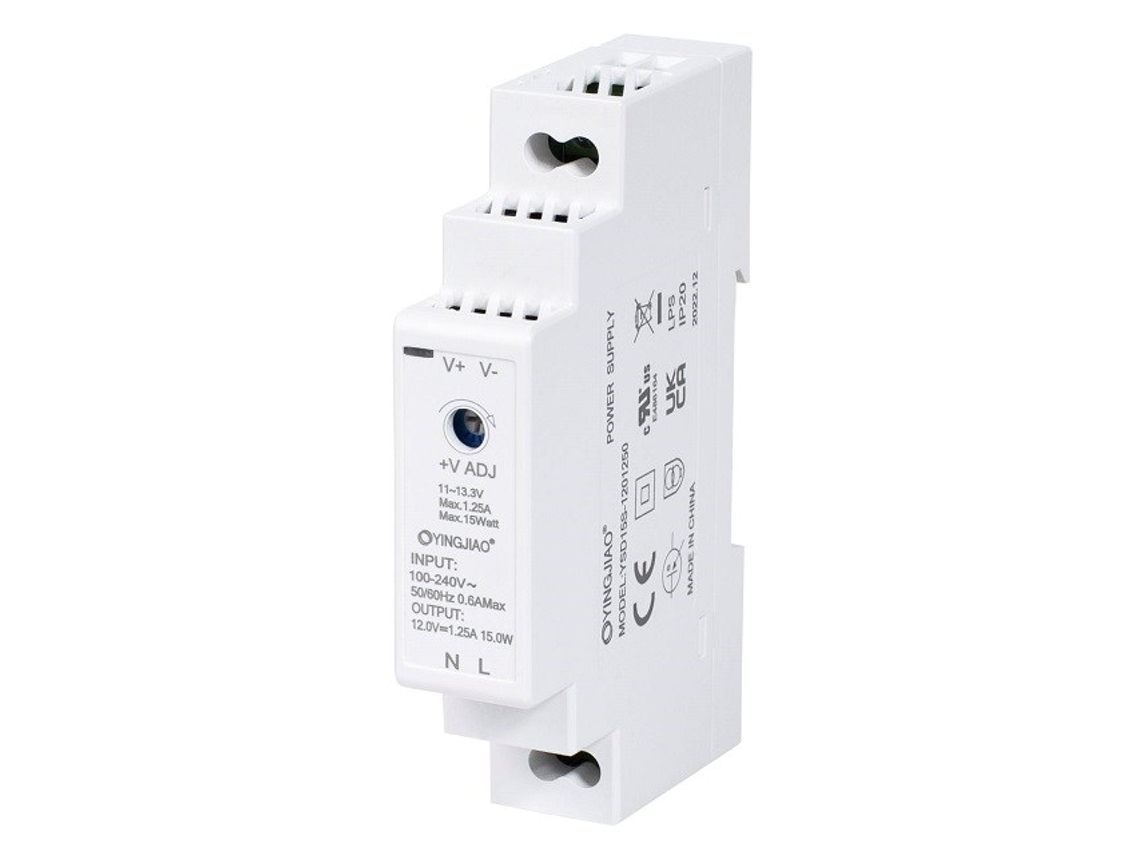 Fuente de alimentación Yingjiao Din Ysds 5v 2,4a 12w