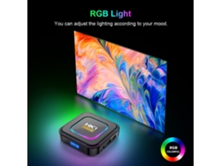 Hk1 Rbox K8 Android 13.0 Smart Tv Box Rk3528 Reproductor Multimedia Uhd 4k De Cuatro Núcleos Decodificación H.265 8k Hdr10 2.4g/5g Wifi6 Bt5.0 Con C