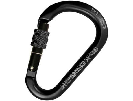 Mosquetón de Escalada KONG Hms Threaded (Negro - Talla Única)