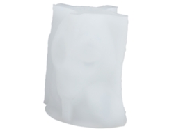 Molde de silicona 3D flexible de Baok con forma de calavera, ideal para jabones, Halloween, Acción de Gracias y Navidad.