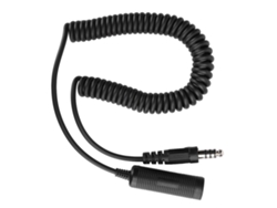 Cable De Extensión Para Auriculares De Helicóptero Militar U-92a/u A U-174/u