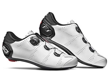 Zapatillas para Hombre SIDI Carretera Fast Blanco para Ciclismo (EU 46)