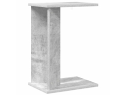 Mesa Auxiliar | Mesa Lateral Gris Concreto 35 X 25 X 50 Cm
