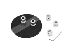Rueda Síncrona 20d, Polea De 8 Mm De Diámetro Interior, Llave De Correa De Distribución De 5 M Para Impresora 3d Cnc