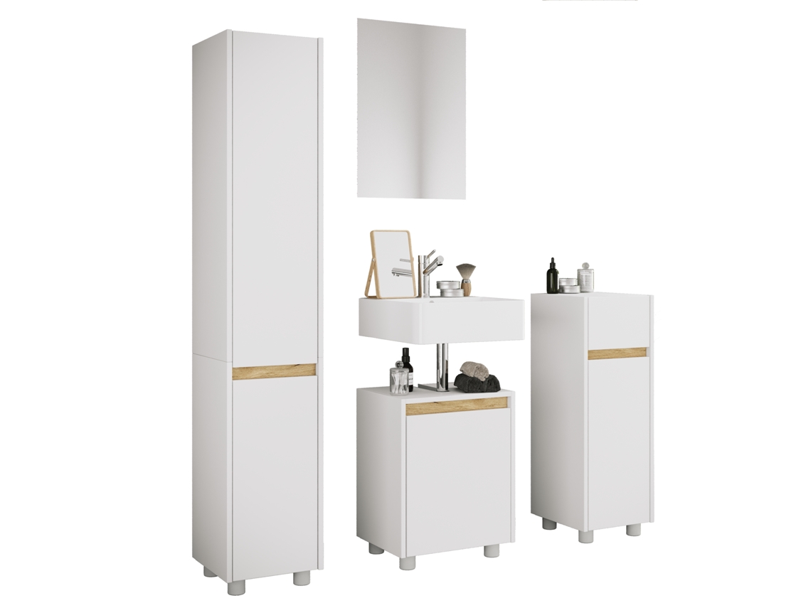 Juego completo de muebles de baño de 4 piezas Cosila M VCM