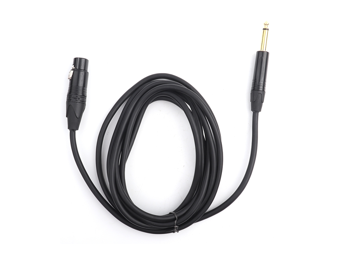 Adaptador de audio (convertidor de pista única macho a XLR hembra)