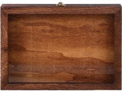 Muestras Madera Acrílico Vitrina Protección Exhibición Ideal Colecciones Domésticas Estilo Creativo Caja Tapa