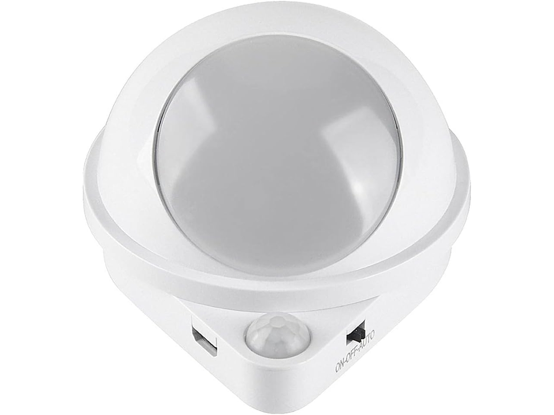 Luz nocturna LED con sensor de movimiento