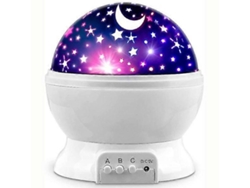 Luz nocturna infantil, proyector de cielo estrellado Rosewell (blanca)
