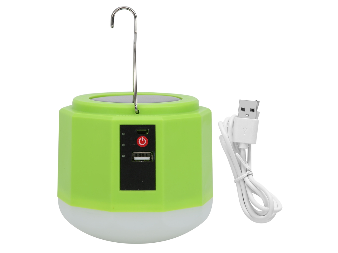 Linterna Led Solar Portátil De 30 W Para Uso En Exteriores, Camping Y Emergencias - Batería Externa Con Gran Capacidad