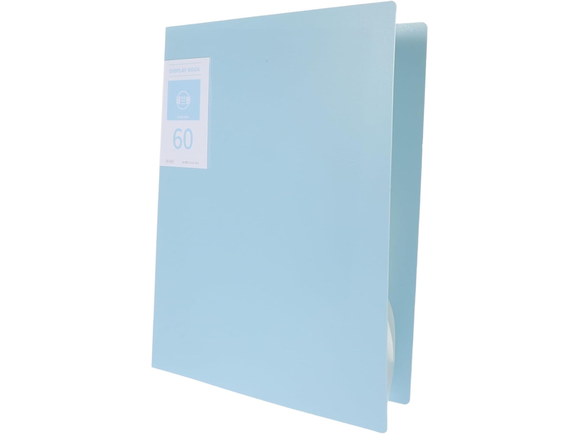 Carpeta Ergonómica De Plástico, Tamaño A4, 60 Páginas