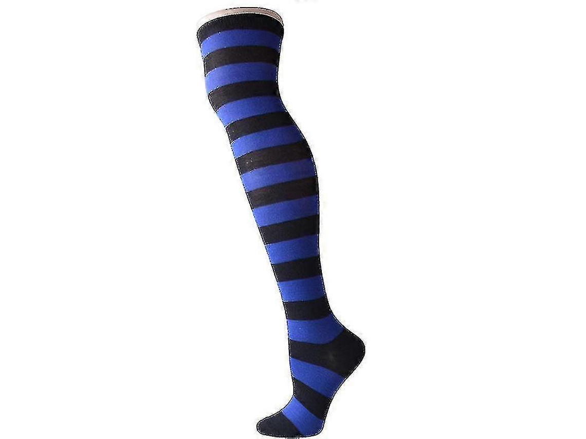 Calcetines suaves de lana coral hasta la rodilla, ideales para el invierno, para niñas y mujeres. Calcetines de rayas con estampados de animales, pelusas y dibujos animados.