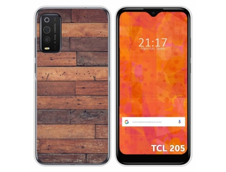 Carcasa TCL 205 TUMUNDOSMARTPHONE Dibujos Multicolor
