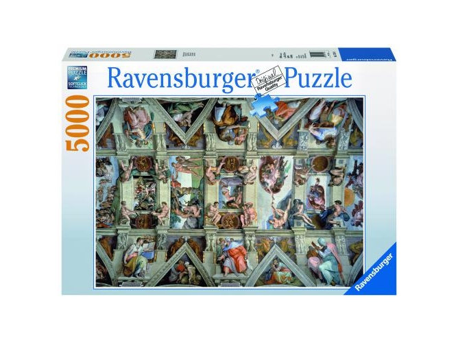 Puzzle RAVENSBURGUER Capela Sistina (5000 Piezas)