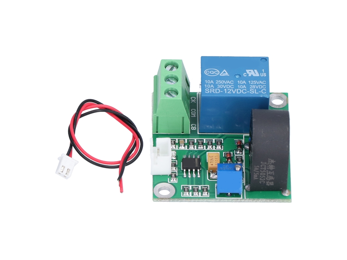 Módulo sensor de detección de corriente alterna 2026dz 0-5A 12V Robusto, duradero, fácil de instalar, salida de llave
